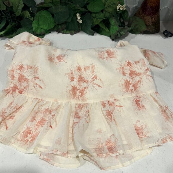 Mika & Gala Floral Off-Shoulder Dress Size 10 - Picture 7 of 10